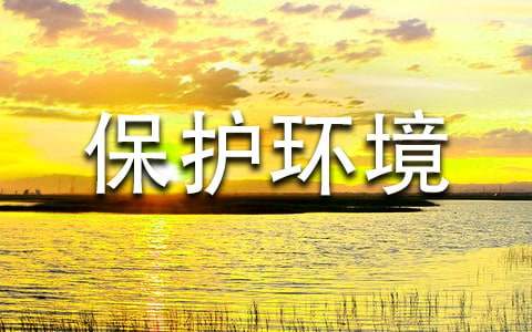 保护环境资料8篇(热门)