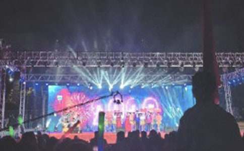 舞狮子表演作文