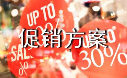 促销方案5篇(精)