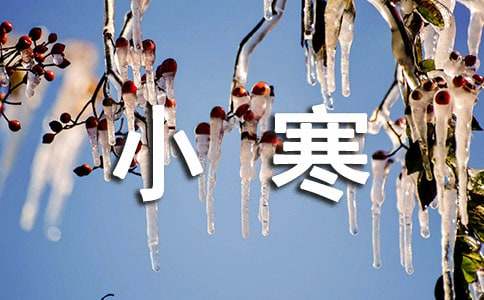 关于小寒节气问候短信