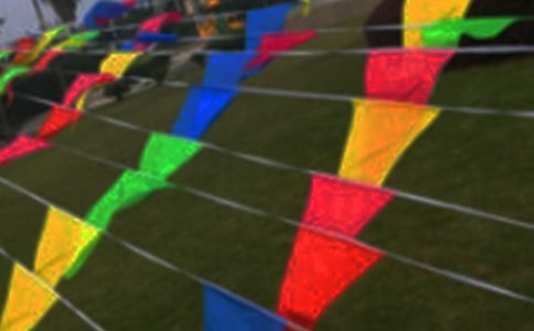 小学美术一年级下册《彩旗飘飘》教案