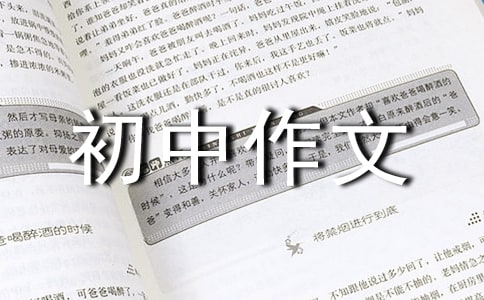 魅力初中作文精选15篇