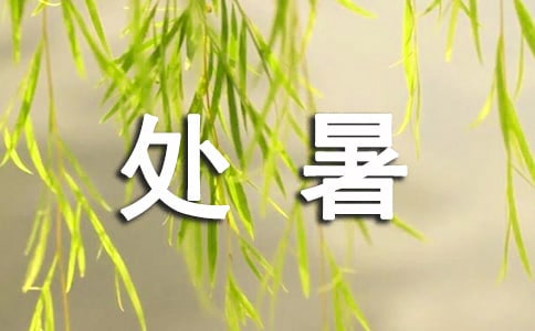 处暑寄语(精选40句)