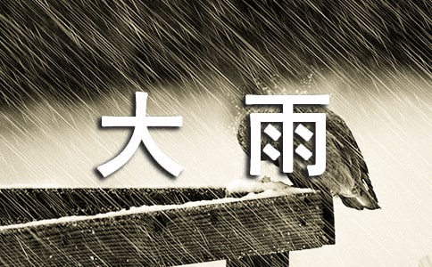 小班美术大雨和小雨教案