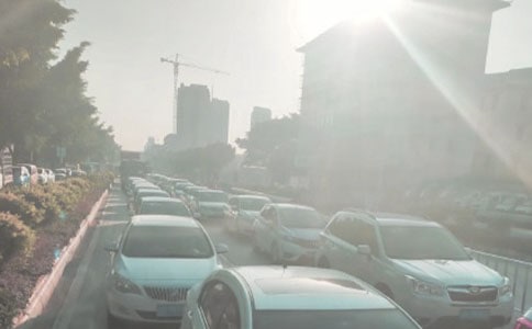 堵车的作文15篇