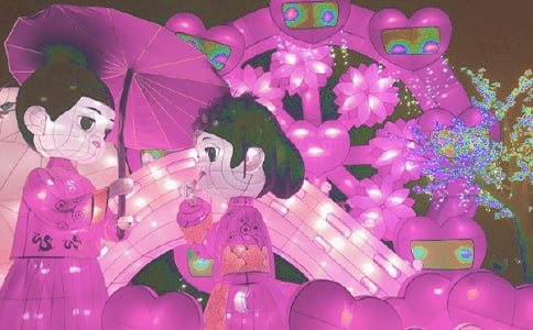 正月十五闹花灯作文