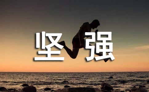 坚强心酸的句子