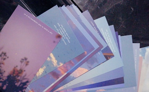 明信片励志寄语