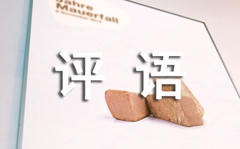 高中中等生评语