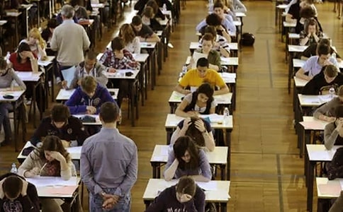 期末考试前的作文