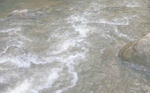 我两次走进了一条溪流散文