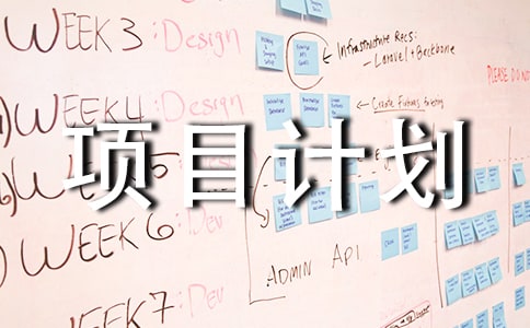 【精华】项目计划模板汇编5篇