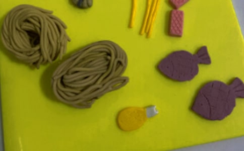 捏橡皮泥的周记