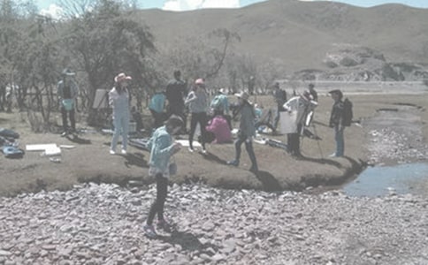 有关写生活的色彩作文