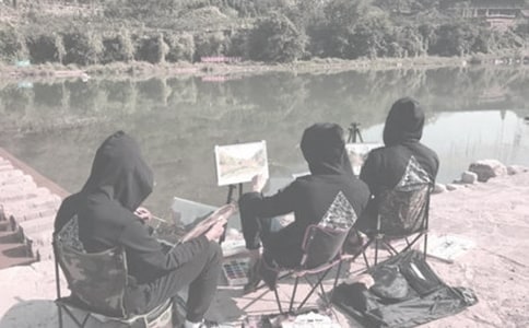 影视城写生550字作文