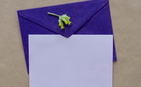 中班下学期美术装饰画教案《信封玩偶》