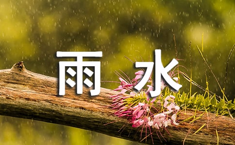 雨水节气寄语50句
