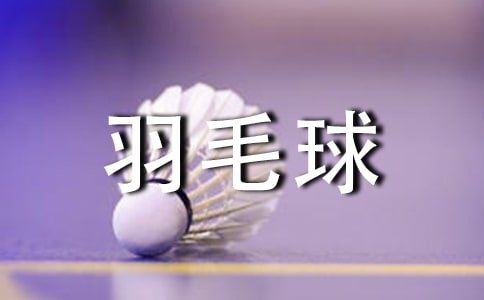 打羽毛球小学生作文(通用10篇)