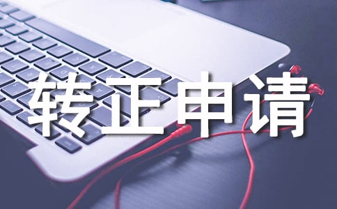 组长转正申请书
